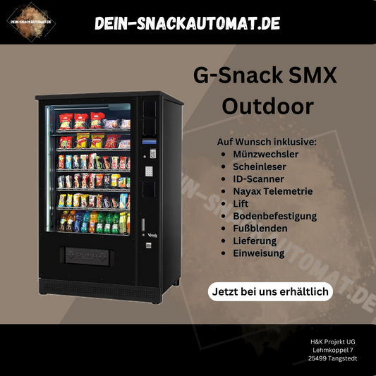 SandenVendo G-Snack SMX Outdoor